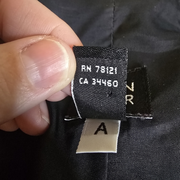 Eileen Fisher 100% Wool Black Button Pockets Satin Lining Women's Size Medium - Picture 5 of 10